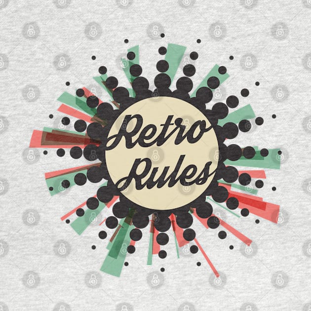 ☻ RETRO rules ☻ retro color pallete / retro style sticker ✔ by Naumovski